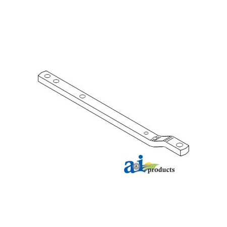 A & I Products Drawbar w/ 1.500" Offset 33" x2" x3" A-82009197